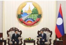 ນາຍົກລັດຖະມົນຕີ ຕ້ອນຮັບຮອງນາຍົກລັດຖະມົນຕີ ຫວຽດນາມ