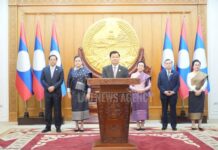 ທູຕານຸທູດ-ຜູ້ຕາງໜ້າອົງການຈັດຕັ້ງສາກົນ ປະຈຳ ລາວ ເຂົ້າອວຍພອນການນຳຂັ້ນສູງ ພັກ-ລັດ ໂອກາດວັນຊາດ 2 ທັນວາ