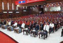 ການນຳແຂວງສະຫວັນນະເຂດຮ່ວມຊົມພິທີສະຫລອງວັນເກີດປະທານ ໄກສອນ ພົມວິຫານ ຄົບຮອບ 105 ປີ