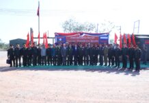 ມອບ-ຮັບ ກອງພັນສ້ອມແປງເຄື່ອນທີ່ເລກ 1 ແລະ ເລກ 2 ກອງທັບ