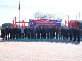 ມອບ-ຮັບ ກອງພັນສ້ອມແປງເຄື່ອນທີ່ເລກ 1 ແລະ ເລກ 2 ກອງທັບ